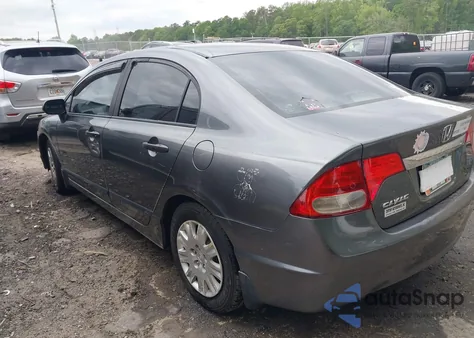 2011 Honda Civic Vp из США, поврежденный, VIN 19XFA1F36BE017734